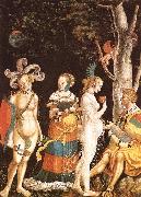 MANUEL, Niklaus The Judgment of Paris ag Spain oil painting reproduction